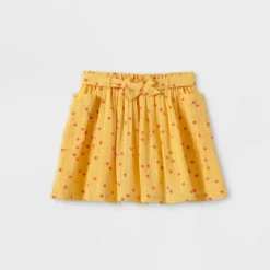 Girls' Tie-Waist Floral Skirt - Cat & Jack™ Yellow 5 Girls' Tie-Waist Floral Skirt - Cat & Jack™ Yellow -Cat & Jack GUEST 00ab4ea2 c900 43ea b60b d6a0174cb125