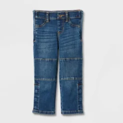 Toddler Boys' Adaptive Jeans - Cat & Jack™ Medium Wash -Cat & Jack GUEST 04754b59 0bce 4ba8 9913 9bd9d4802b7c