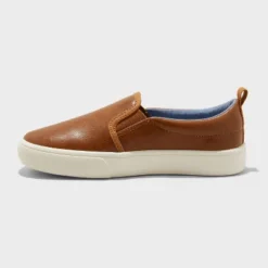 Kids' Rune Slip-On Sneakers - Cat & Jack™ Cognac