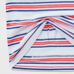 Boys' Adaptive 4th Of July Short Sleeve Stripe Short Set - Cat & Jack™ White -Cat & Jack GUEST 065f2119 3f93 4db9 baa0 74d458fb6703