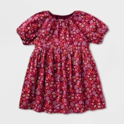 Toddler Girls' Adaptive Short Sleeve Woven Dress - Cat & Jack™ Burgundy 7 Toddler Girls' Adaptive Short Sleeve Woven Dress - Cat & Jack™ Burgundy -Cat & Jack GUEST 078ddbab 3113 4ae6 a02f fb0dffcef3bd