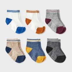 Toddler Boys' 6pk Colorblock Ankle Socks - Cat & Jack™ -Cat & Jack GUEST 0bafbe63 0015 46cf 8af7 d44d793767c0