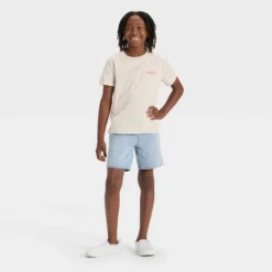 Boys' Short Sleeve 'Hot Sauce' Graphic T-Shirt - Cat & Jack™ Heather Beige -Cat & Jack GUEST 0bece4a5 7c8a 424a a184 1b10ebcaf4b2