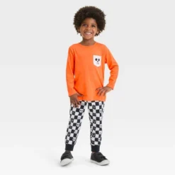 Toddler Boys' Halloween Pull-Over T-Shirt And Fleece Jogger Pants - Cat & Jack™Orange -Cat & Jack GUEST 0c458eb9 b8d4 433e b203 99aa942c8a33