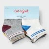 Toddler Boys' 6pk Colorblock Ankle Socks - Cat & Jack™