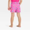Toddler Boys' Dragon Swim Shorts - Cat & Jack™ Pink