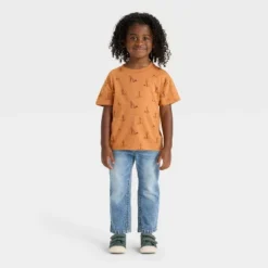 Toddler Boys' Short Sleeve Western Cactus T-Shirt - Cat & Jack™ Brown -Cat & Jack GUEST 12506380 3136 4f6c a994 a1bf7f62a385