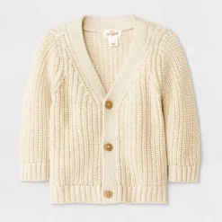 Baby Front-Button Cardigan - Cat & Jack™ -Cat & Jack GUEST 1704e0f7 d91c 4289 948f 8591563ce8eb