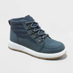 Boys' Damien Boots - Cat & Jack™ Navy Blue -Cat & Jack GUEST 17c3c1b8 13ff 4715 96ba b10c37e6a63e