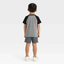 Toddler Boys' Short Sleeve Halloween T-Shirt And Shorts Set - Cat & Jack™