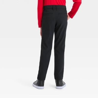 Boys' Regular Fit Quick Dry Uniform Pants - Cat & Jack™ 1 Boys' Regular Fit Quick Dry Uniform Pants - Cat & Jack™