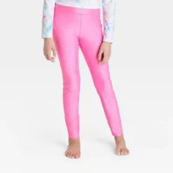Girls' Swim Leggings - Cat & Jack™️ Pink -Cat & Jack GUEST 19e8ef66 3754 4ba7 b33b bdc17c5e2c10