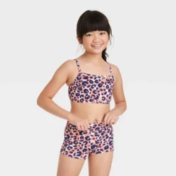 Girls' 2pc Cute Cat Bikini Set - Cat & Jack™ -Cat & Jack GUEST 1c9c5e2c 3fbd 46ff 977f 924286e9433f