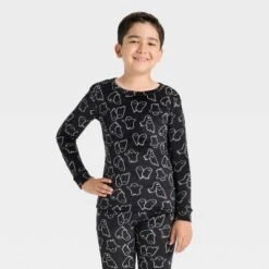 Kids' 2pc Halloween Snuggly Soft Long Sleeve Tight Fit Pajama Set - Cat & Jack™ -Cat & Jack GUEST 1dd251c9 6d42 4e4d a5f2 38ffcb2821c8