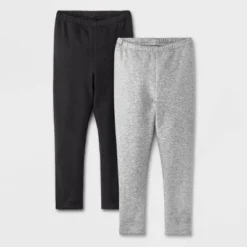 Toddler Girls' Adaptive 2pk Cozy Leggings - Cat & Jack™ -Cat & Jack GUEST 1f61fde7 9fc6 4228 9e39 06f4b0e677d0