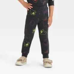 Toddler Boys' Skeleton Halloween Long Sleeve Fleece Crewneck And Jogger Pants Set - Cat & Jack™ Black -Cat & Jack GUEST 2835d851 e186 40c4 9526 4ffd217f2336