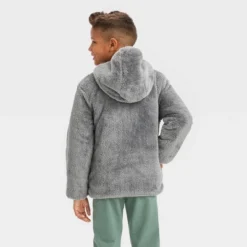 Kids' Reversible Puffer Jacket - Cat & Jack™ -Cat & Jack GUEST 28523a0c 3450 40b8 b290 921c8c090919