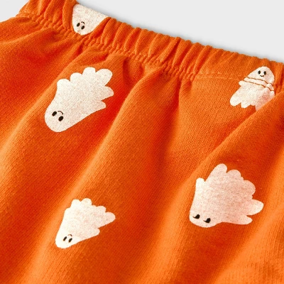 Baby 2pc 'Hey Boo' Sweatshirt & Shorts Set - Cat & Jack™ Black 3 Baby 2pc 'Hey Boo' Sweatshirt & Shorts Set - Cat & Jack™ Black - Image 3