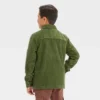 Boys' Long Sleeve Corduroy Shacket - Cat & Jack™ Olive Green