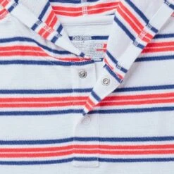 Boys' Adaptive 4th Of July Short Sleeve Stripe Short Set - Cat & Jack™ White -Cat & Jack GUEST 2ed8f5bf 0c55 4451 ada8 9038fdde6b11
