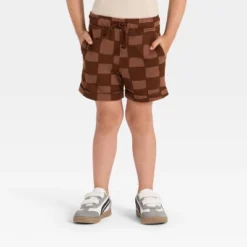 Toddler Boys' Short Sleeve Pumpkin Spice French Terry T-Shirt And Shorts Set - Cat & Jack™ Khaki -Cat & Jack GUEST 2f0db721 20be 4ecc 8373 498de4afa8a6