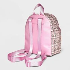 Toddler Girls' Plaid 10" Backpack - Cat & Jack™ Pink