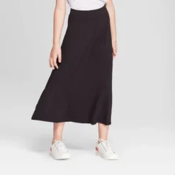 Girls' Maxi Skirt - Cat & Jack™ Black -Cat & Jack GUEST 34e8b943 fb0d 49ea 899d 606452fe356c