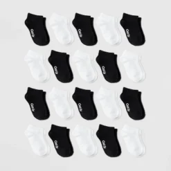 Toddler 20pk Low Cut Socks - Cat & Jack™ Black/White 5 Toddler 20pk Low Cut Socks - Cat & Jack™ Black/White -Cat & Jack GUEST 365eb9a9 6ef4 40bb ac5b 3dcb8832603b