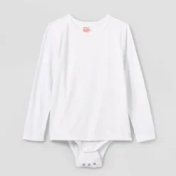 Kids' Adaptive Long Sleeve Bodysuit With Abdominal Access - Cat & Jack™ -Cat & Jack GUEST 39a2c17d fefb 4eda ba5d 90b0660ea8fe