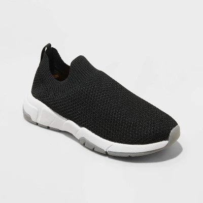 Boys' Kylo Slip-On Sneakers - Cat & Jack™ Black 4 Boys' Kylo Slip-On Sneakers - Cat & Jack™ Black - Image 4