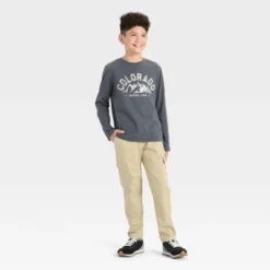 Boys' Long Sleeve 'Colorado National Park' Graphic T-Shirt - Cat & Jack™ Charcoal Gray 5 Boys' Long Sleeve 'Colorado National Park' Graphic T-Shirt - Cat & Jack™ Charcoal Gray -Cat & Jack GUEST 40c2cf93 3eb9 4a7e 8b11 98b9de44a3ce