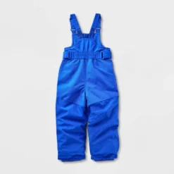 Toddler Solid Snow Bib - Cat & Jack™ Royal Blue