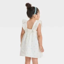 Toddler Girls' Smocked Gauze Dress - Cat & Jack™