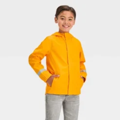 Kids' Solid Rain Coat - Cat & Jack™ -Cat & Jack GUEST 47b8eecb 2f4b 40f1 bbef 1479f60c3672