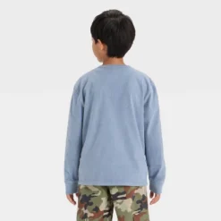 Boys' Long Sleeve Henley T-Shirt - Cat & Jack™