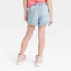 Girls' High-Rise Lightweight Utility Jean Shorts - Cat & Jack™