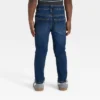 Toddler Boys' Button Front Slim Fit Denim Pants - Cat & Jack™