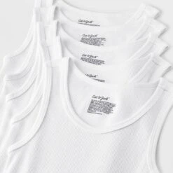 Boys' 5pk Tank Tops - Cat & Jack™ White -Cat & Jack GUEST 4f24e67c 89c7 4dfb b7cd 819ed39f4f98