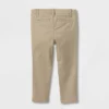 Toddler Boys' Uniform Straight Pants With Rib Waistband - Cat & Jack™ Khaki