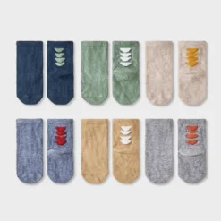 Toddler 6pk 'Dino' Crew Socks - Cat & Jack™ -Cat & Jack GUEST 544c01f9 fd59 4a87 af78 f41fab8fcc68