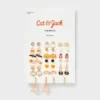 Girls' 20pk Halloween Earring Set - Cat & Jack™