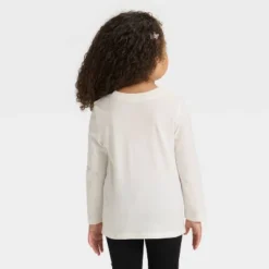 Toddler Girls' Long Sleeve Halloween Graphic T-Shirt - Cat & Jack™ Cream -Cat & Jack GUEST 5986a31b 50be 4e31 b08b 7a6a493b0618