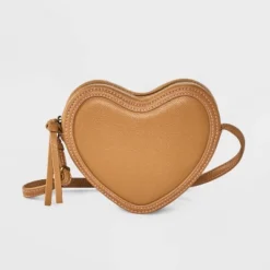 Girls' Heart Shaped Crossbody Bag - Cat & Jack™ Brown 7 Girls' Heart Shaped Crossbody Bag - Cat & Jack™ Brown -Cat & Jack GUEST 59d559fa 52d2 4586 8925 ba6a2aefa8bd