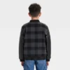 Boys' Plaid Bomber Jacket - Cat & Jack™ Black