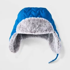 Toddler Boys' Quilted Trapper Hat - Cat & Jack™ Blue 5 Toddler Boys' Quilted Trapper Hat - Cat & Jack™ Blue -Cat & Jack GUEST 5f10fbc5 1aff 4017 a605 6e04197cf770