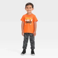 Toddler Boys' Halloween Fleece Jogger Pants Set - Cat & Jack™ Black -Cat & Jack GUEST 608a05d0 363b 42bb bea0 a80a71f21ddb