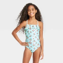 Girls' Sweet Strawberries One Piece Swimsuit - Cat & Jack™ -Cat & Jack GUEST 63f498d7 348c 4230 ae5d 17b886809592