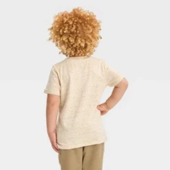 Toddler Boys' 2pk Short Sleeve T-Shirt - Cat & Jack™ Cream/Gray -Cat & Jack GUEST 65dec452 f136 4623 bb26 4bbc4213487d