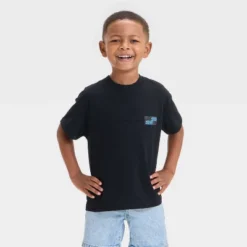 Toddler Boys' Short Sleeve Skateboarding Dino T-Shirt - Cat & Jack™ Black -Cat & Jack GUEST 668ae4fd 0929 4fa4 9e9e 522f3e517c55