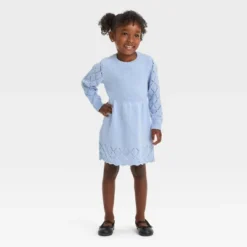 Toddler Girls' Crewneck Sweater Dress - Cat & Jack™ -Cat & Jack GUEST 6dccb054 aae3 4fc3 a61e 15f5c206fdfe